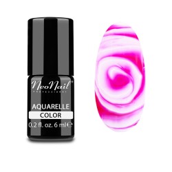 Hybrid Nail Polish 6 ml - Raspberry Aquarelle