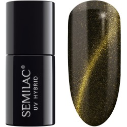 UV Hybrid Semilac Cat Eye Gold 612