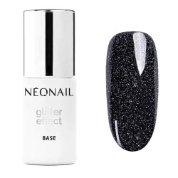 NeoNail Glitter Effect Base Black Shine 7,2 ml