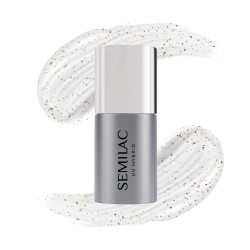 Semilac T13 Top No Wipe Blinking Copper & Gold Flakes