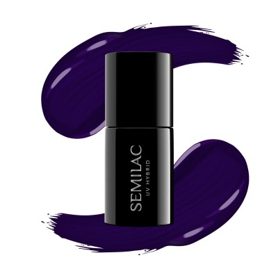 089 Semilac Black Plum UV...