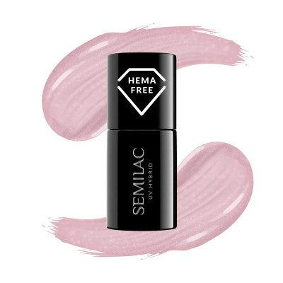238 Semilac Rose Pearl UV...