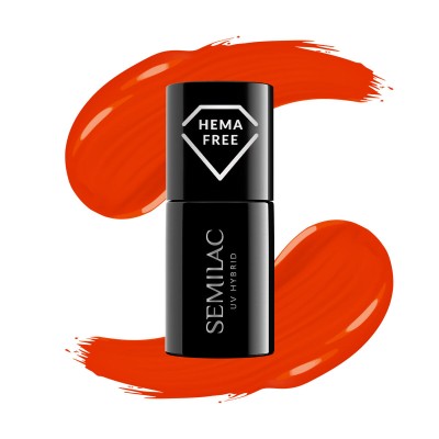 434 Semilac Optimistic Red...