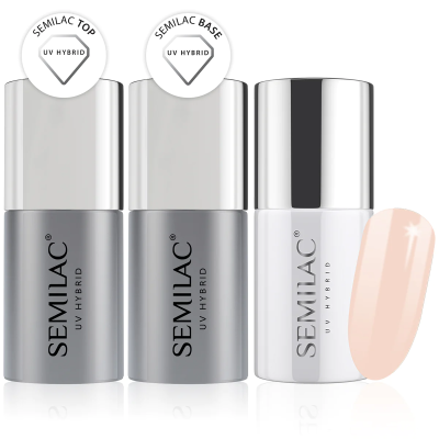 Semilac Base + Top + 208...