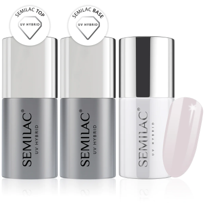 Semilac Base + Top + 219...